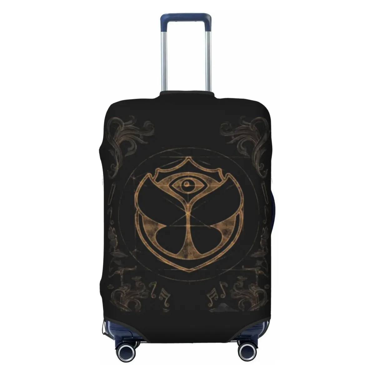 

Изготовленный на заказ чехол для чемодана с логотипом Tomorrowland, моющиеся дорожные чехлы для багажа 18-32 дюймов