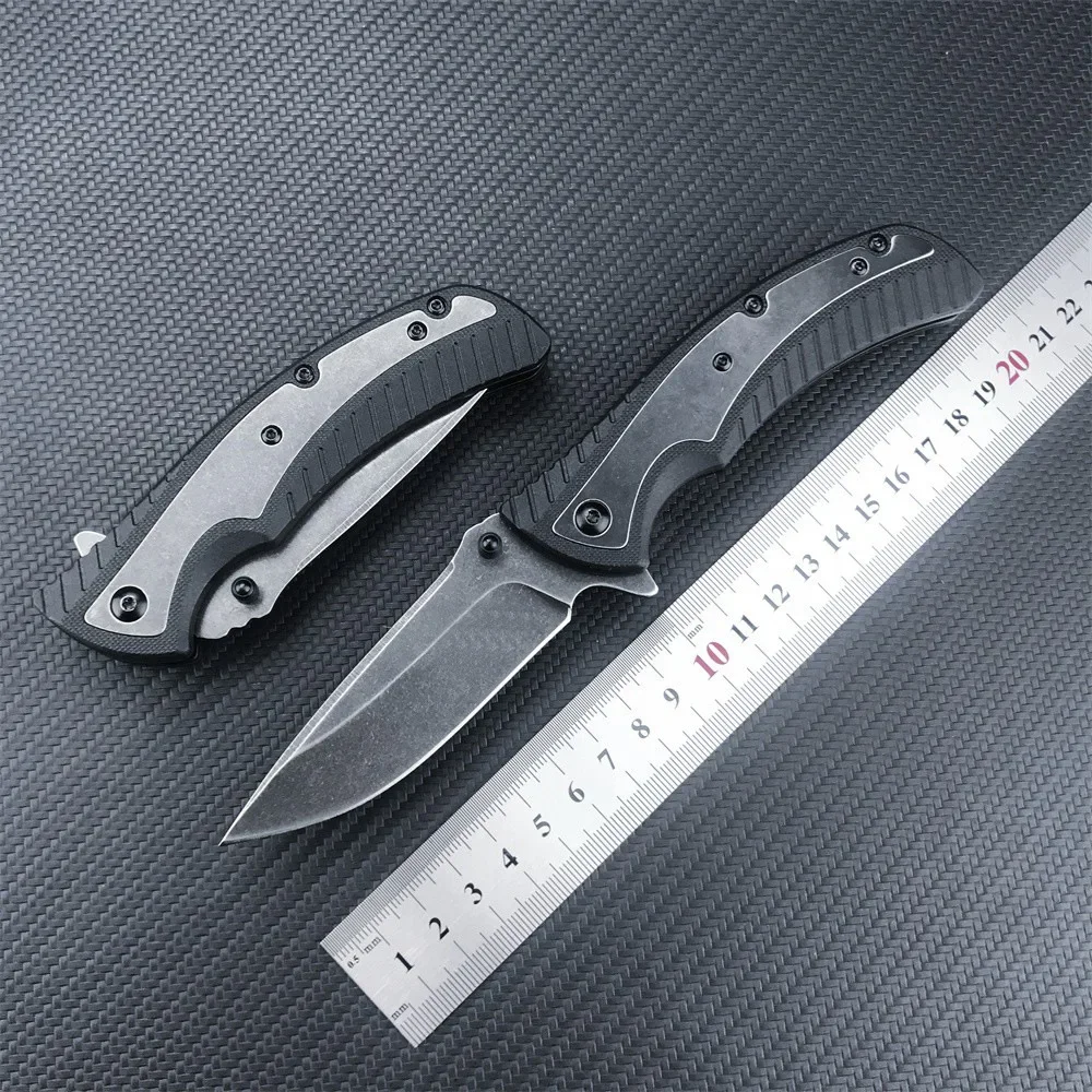 

1312BW Folding Knife Nylon Fiber Inlaid 420 Steel Handle EDC High Hardness Portable Multifunctional Outdoor Camping Knife