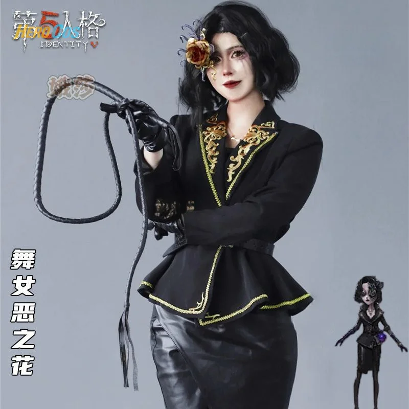 

IdentityⅤFemale Dancer Margaretha Zelle Cosplay Costume Sexy Women Uniform Halloween Party Role Play Outfit HERO Cos