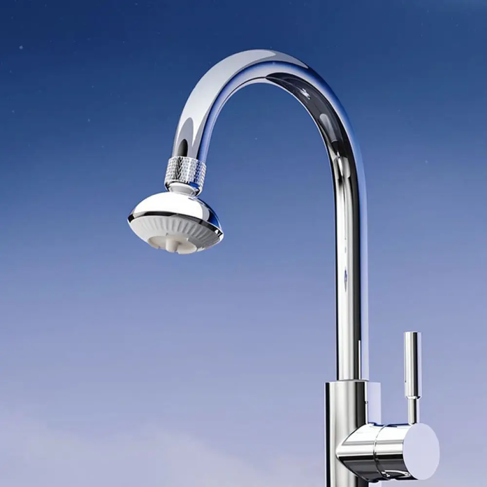Rotating Faucet Aerator Water Saving Nozzle Filter Splash Proof Extender Sprayer For Kitchen Sink Bathroom Basin Faucet Tap