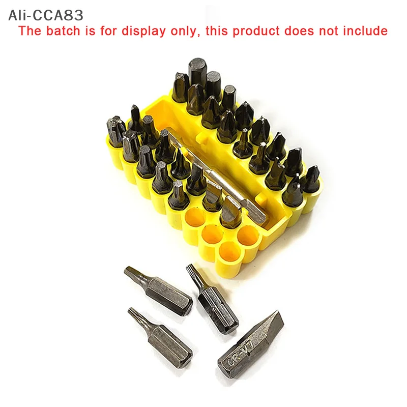 ที่เก็บดอกไขควง HMA73-1/2/5 ชิ้น 32 ช่อง สำหรับดอกไขควงหกเหลี่ยม ที่เก็บดอกสว่าน สำหรับเก็บดอกไขควงขนาด 6.35 มม. กล่องเก็บของ