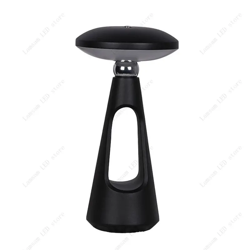 마그네틱 UFO 램프 USB Type-C 충전식 삼색 LED 책상 조명 독특한 디자인 휴대용 디밍이 가능한 터치 감지 독서 램프