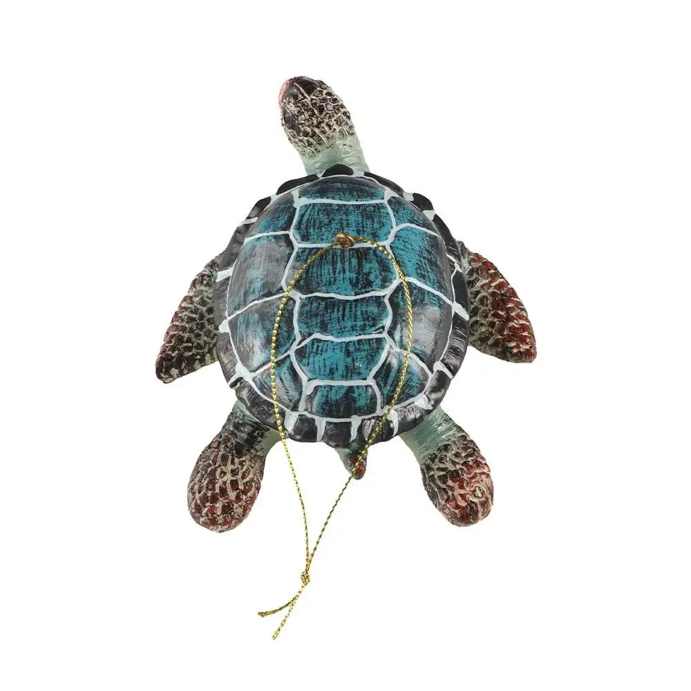 Resin Ornaments Resin Crafts Simulation Turtle Ornaments Unique Cute Sea Turtle Miniatures Cartoon Turtle Pendant Aquarium