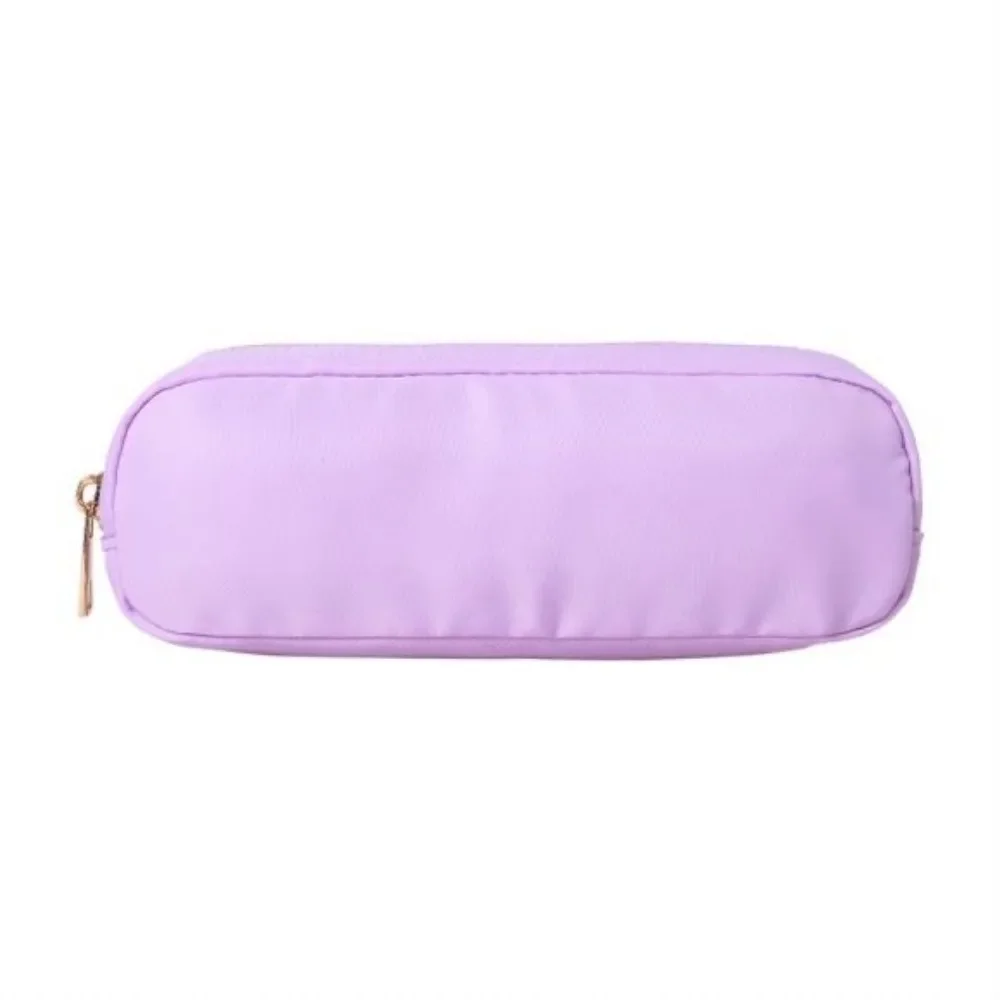 Candy Color Nylon Pencil Case Children Simple Stationery Pen Case Kids Large Capacity Pencilcase Student School Pencil Pouch