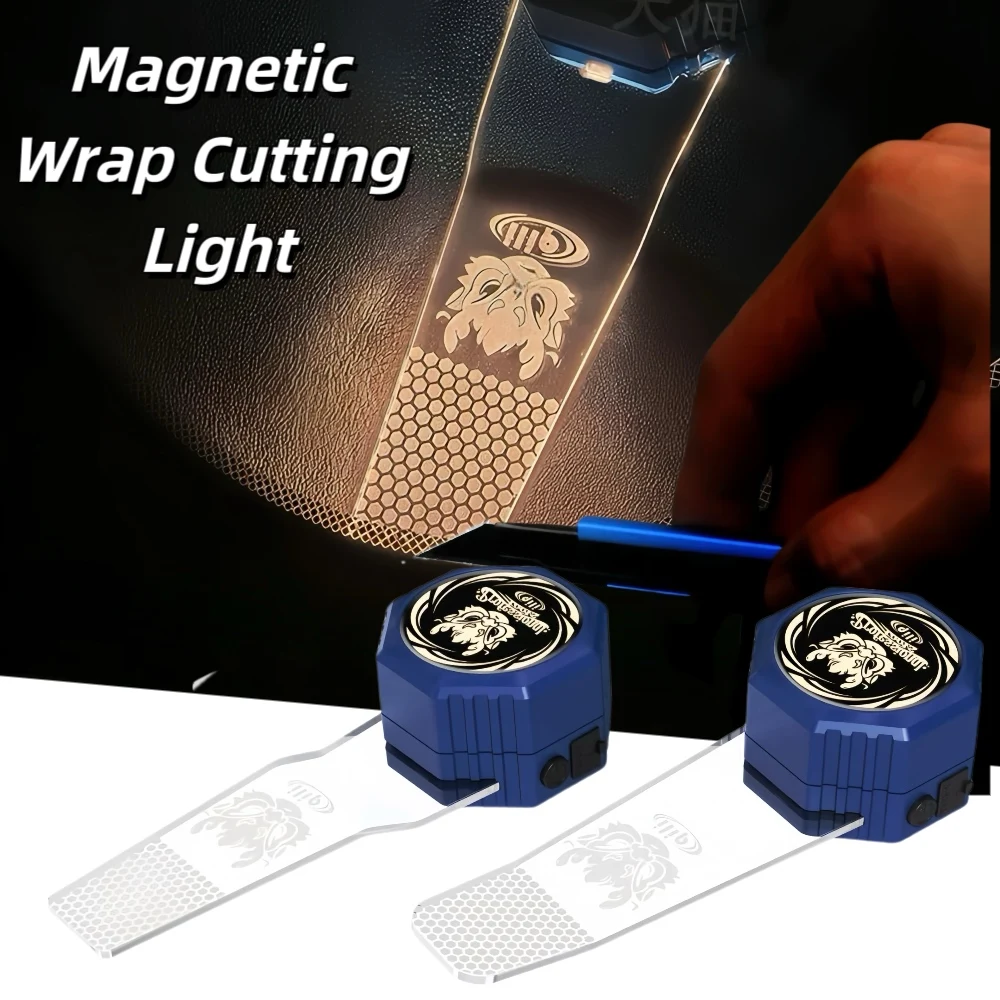 

PRO Rechargeable Magnetic Window Film Cutting Light Kit, Ultra-Bright LED Vinyl Wrap Tint Precision Edge & Pattern Cutting Tool