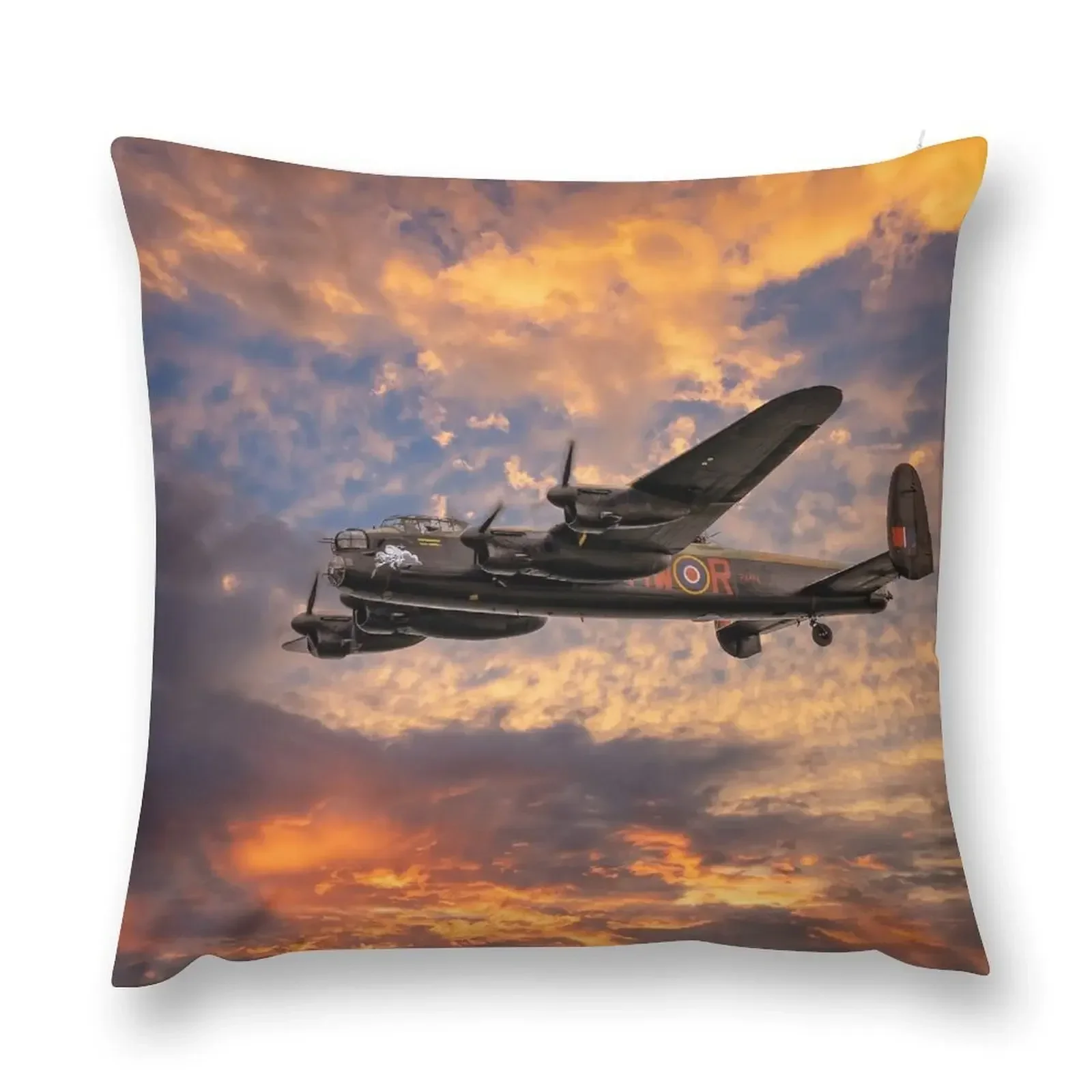 Avro Lancaster Bomber Throw Pillow Christmas Cushion For Home Elastic Cover For Sofa pillow