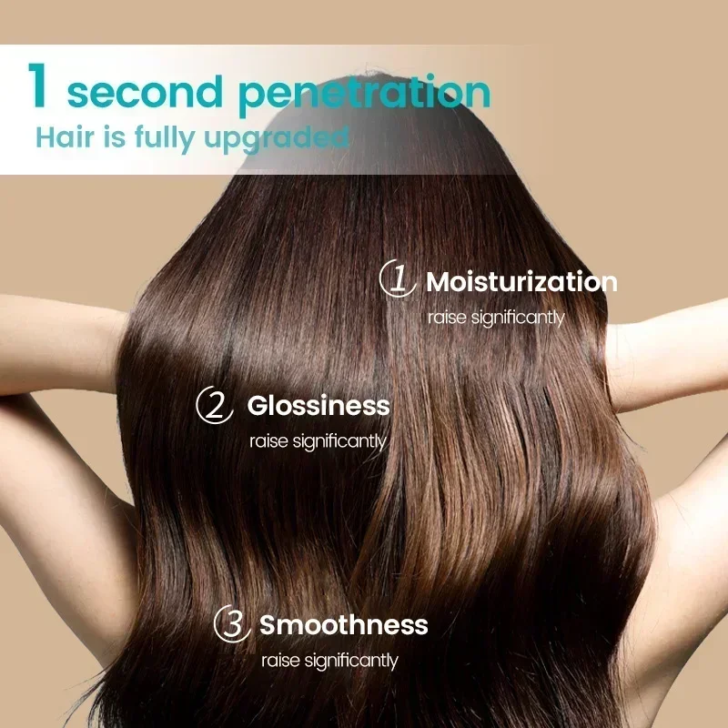 100 مللي نبات المغرب زيت الأركان لا غسل العناية بالشعر فروة الرأس زيت طبيعي لإصلاح الضرر الجاف علاج الشعر تغذي العناية بالشعر #3