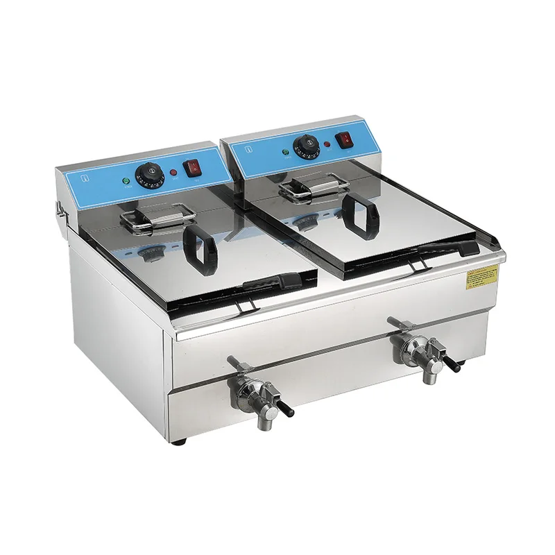 

Modern Broaster Chicken Fryer Industrial Deep Fryer With 2 Tank