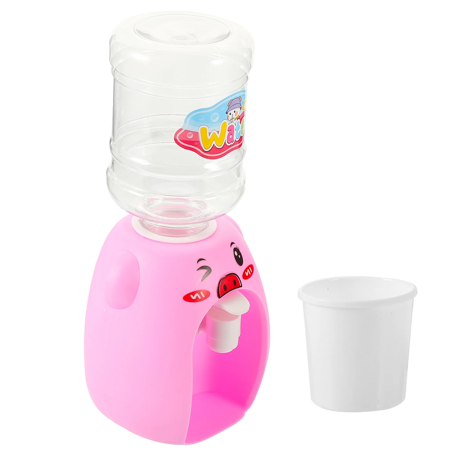 Simulated Children's Mini Water Dispenser Toy Portable Fountain Toys Pretend Kids Plastic Educational Brain Development