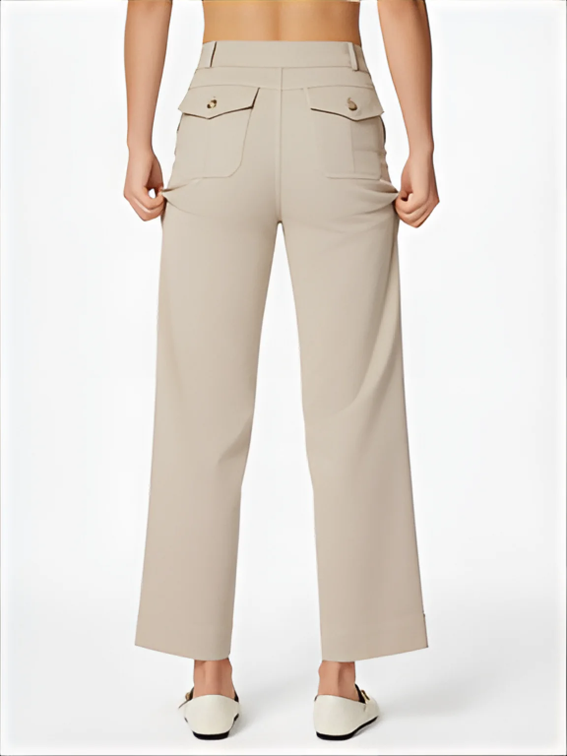 Vaqueros bootcut negros para mujer Primavera Verano algodón blanco suave Casual fiesta elegante Simple lindo lavado en la playa diseño de estilo coreano bonito