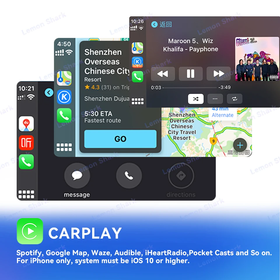 Deasy RCD360 MIB Carplay Car Radio Bluetooth Headunit USB SD Card for VW after 2010 years Jetta MK5 6 Caddy Golf 5 6 Passat 5 6