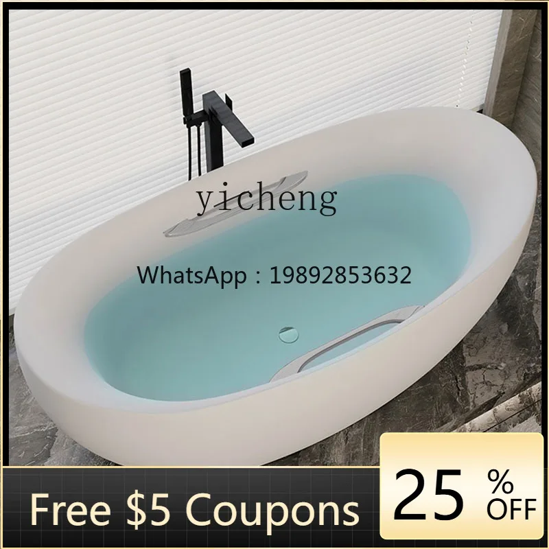 

AA bathtub home hotel project 1.4-1 7m freestanding integrated molding acrylic