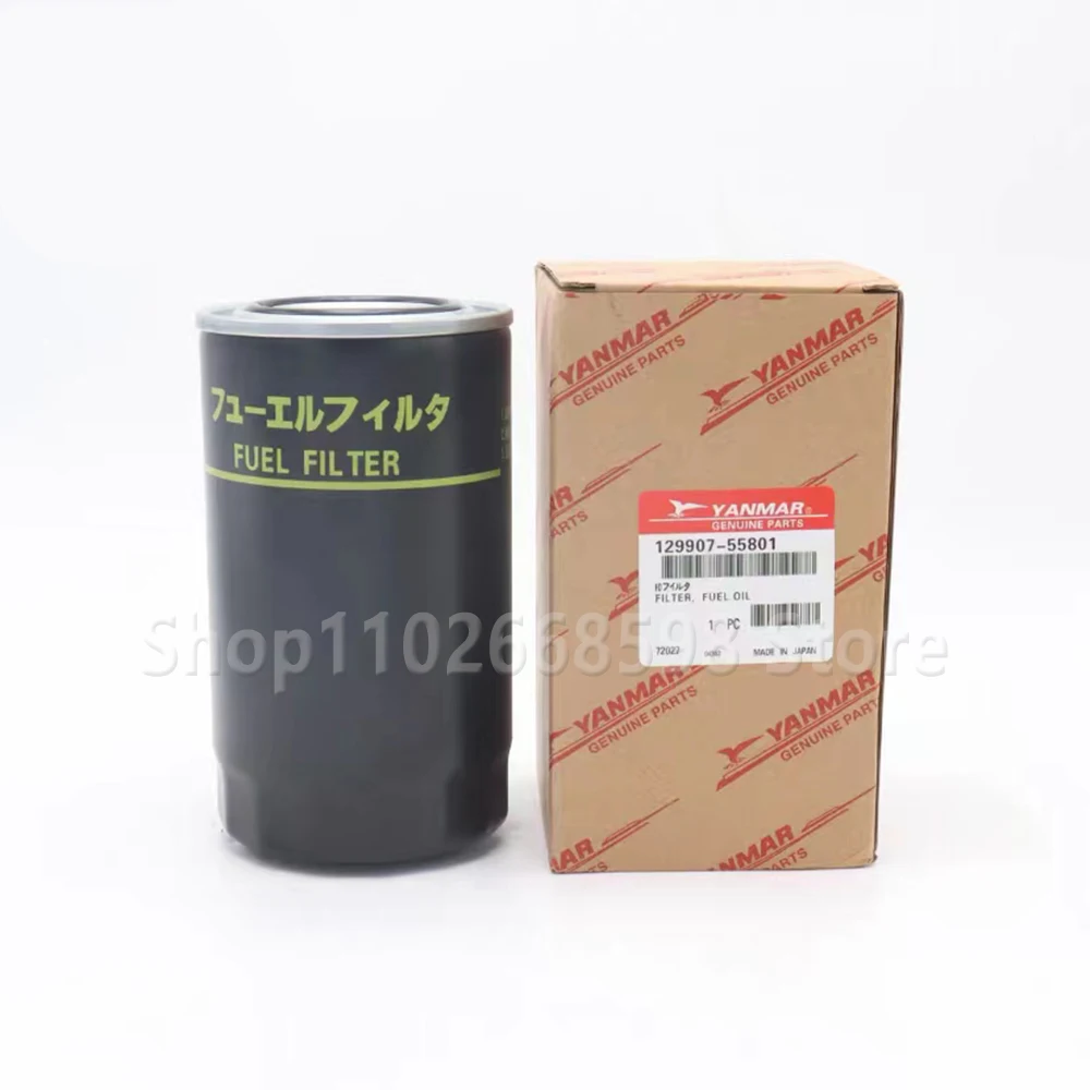 Excavator For Doosan For XCMG For Yanmar 4TNV88 94 98 Engine Fuel Oil Filter 129907-55801 Filter Maintenance Filter