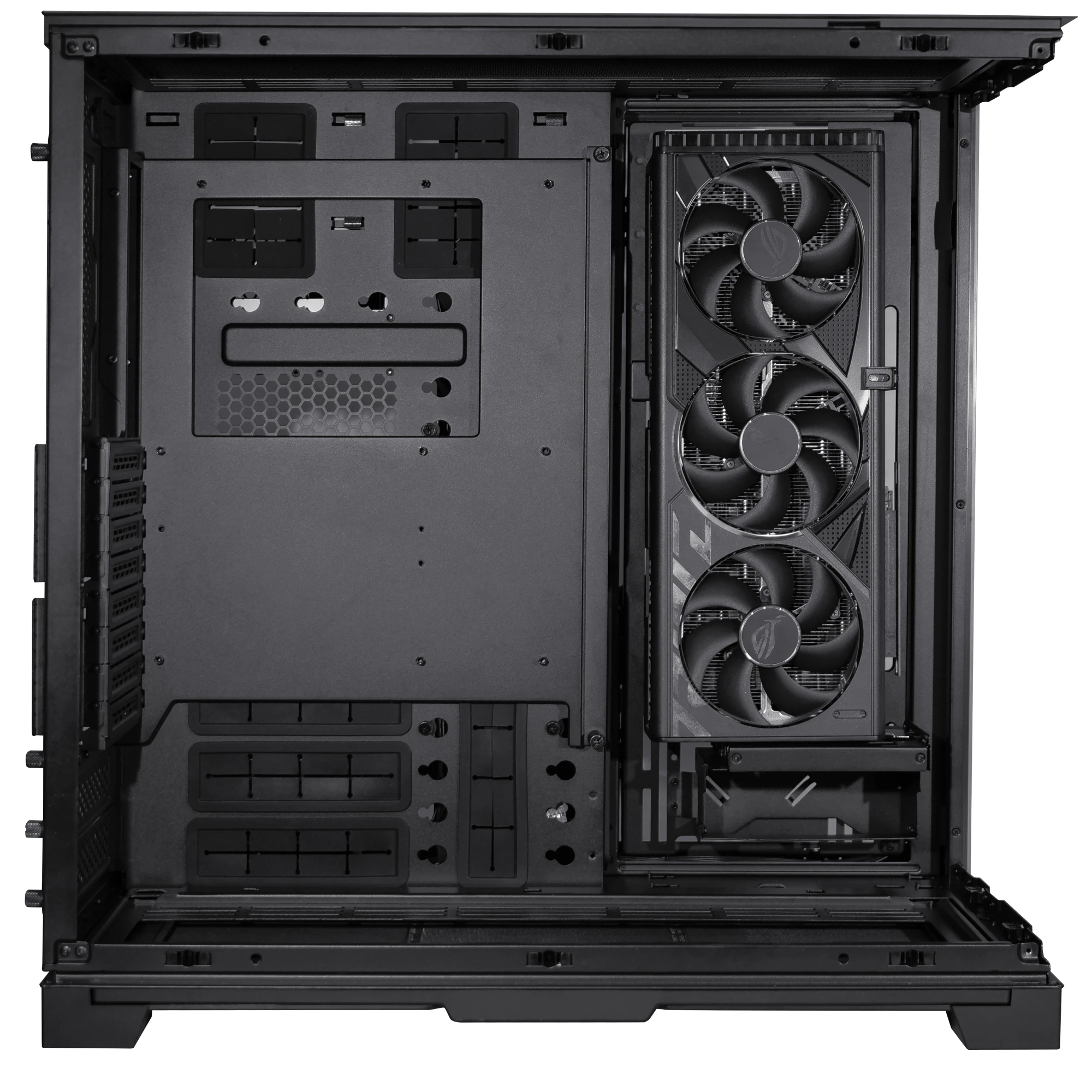 ليان لي O11 ديناميكية EVO XL قوس وحدة معالجة الرسومات تستقيم