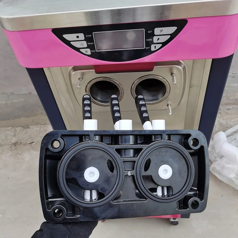 Rvs Vending Ijs Machine Soft Serve Ijs Makers Commerciële Ijs Making Machine