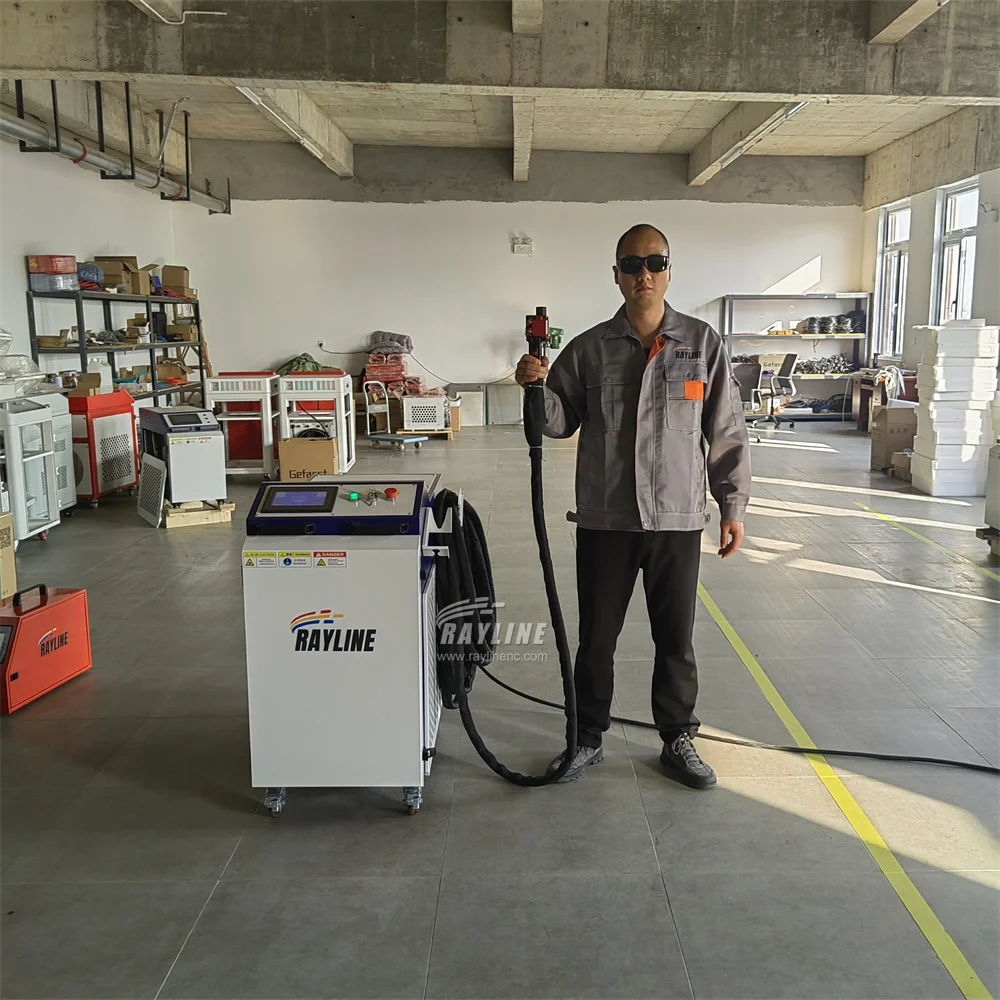 New Series 800MM Cleaning Width Fiber Laser Cleaning Machine Metal Rust Removal Multi Surface Lazer Clean Tools Laser Cleaner