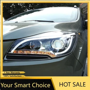 Upgraded Car Front Lamps for Ford Kuga Escape 2013-2016 Led Auto Headlights Assembly High Configure Projector Lens Accessories