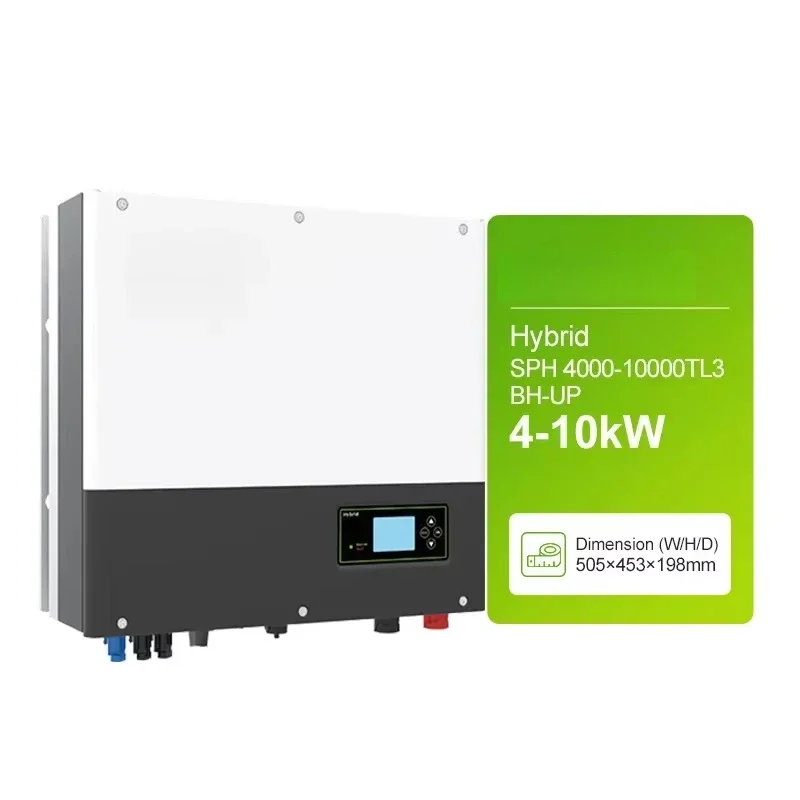 SPH 10000 TL3 BH up Three Phase 10kw 10Kva Hybrid Solar Inverter for Energy Storage System