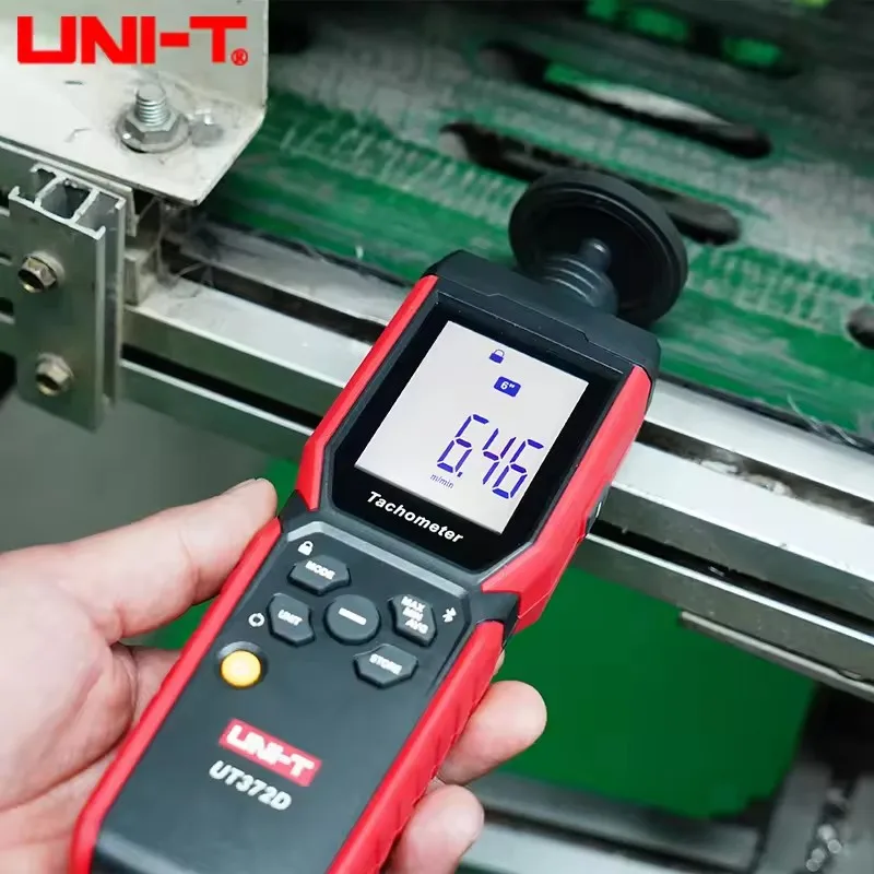 UNI-T UT372D Tachometer Laser Universal 2 1 Digital RPM Meter Contact Non-contact Gauge Professional Rotational Speed Meter