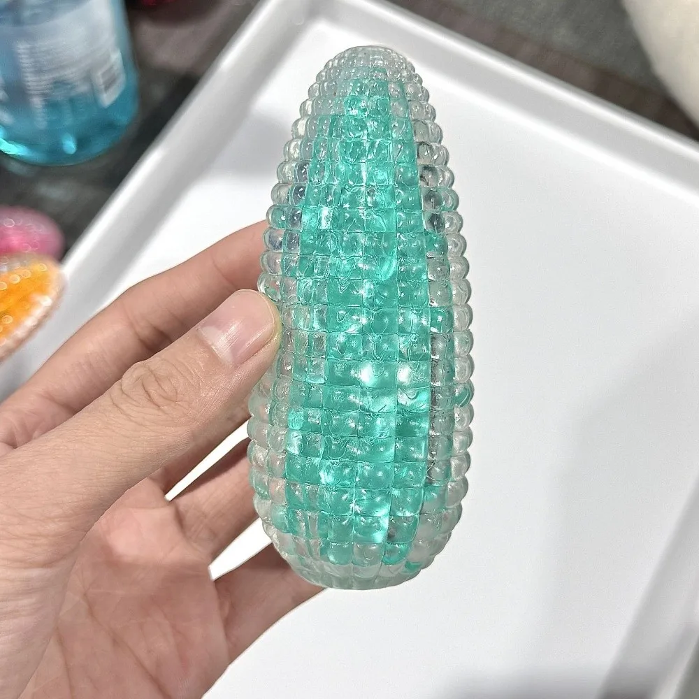 New Cute Colorful Slow Rising Pearls Pop It Crystal Simulation Fidget Corn-Shaped Super Soft Pearls Squeeze for Anti Stress