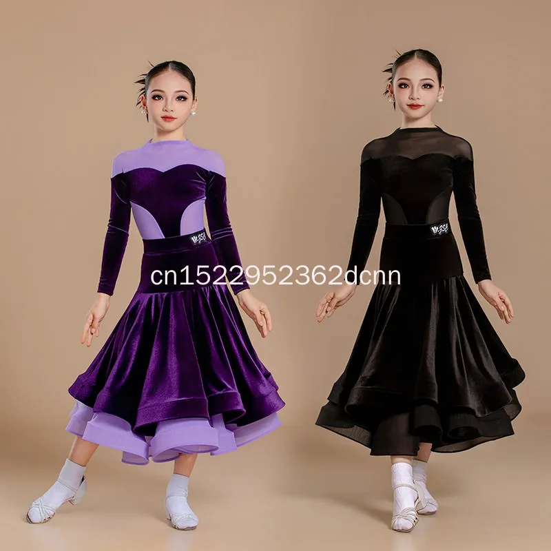 nouvelle-tenue-de-danse-nationale-pour-femme-style-moderne-pour-la-danse-de-salon-la-valse-et-le-square-dance-combinaison-de-performance-et-d'entrainement-avec-grande-jupe