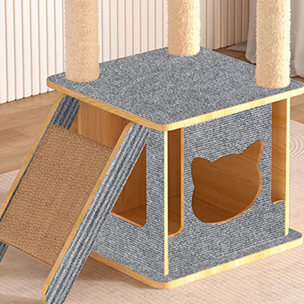 

Self Adhesive Anti Cat Scratching Mat Light Grey Couch Protector Size niture Cat Wall Climbing Mat