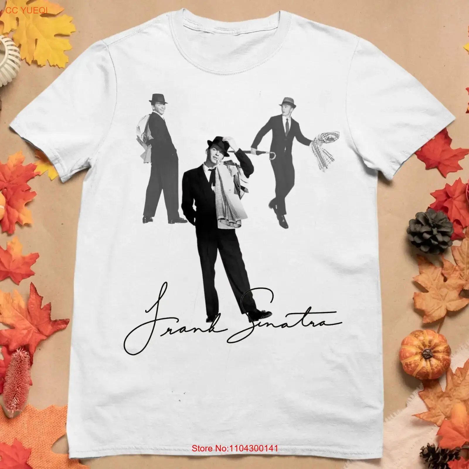 Frank Sinatra Funny Shirt Signature Short Sleeve Men TShirt