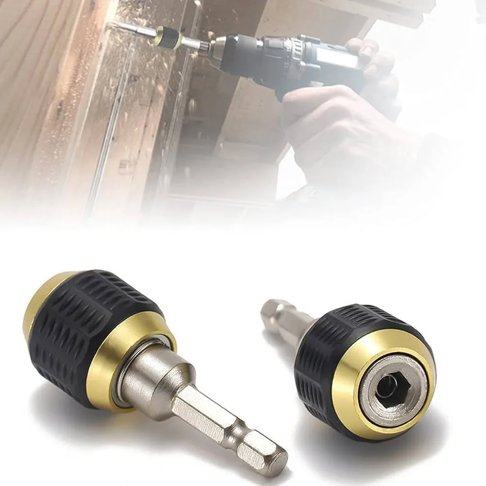 Haste Hexagonal 1/4" 60mm com Acoplamento Rápido para Chave de Fenda e Parafusadeira