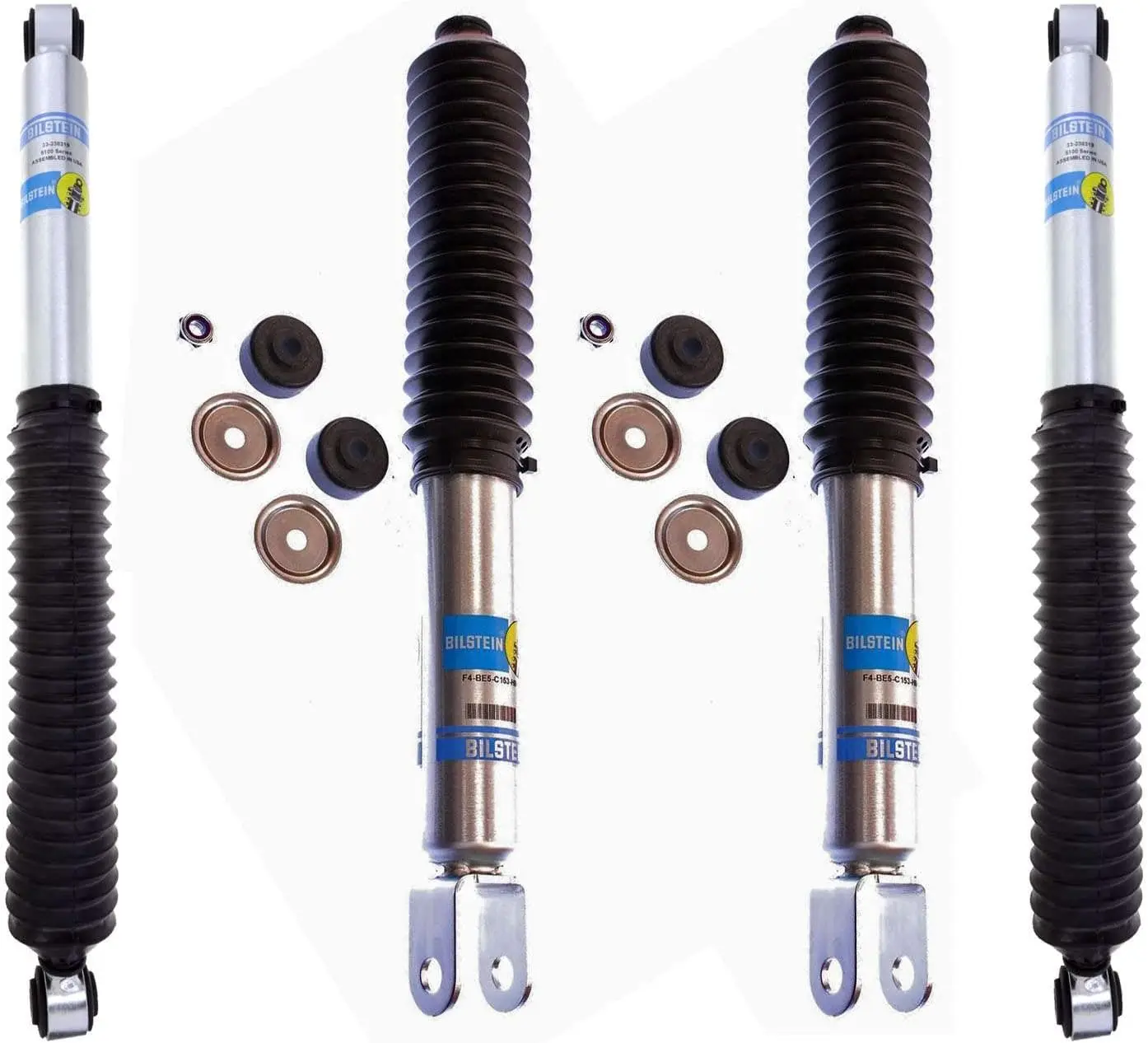 Bilstein 5100 Gas Shocks Set for 99-06 GMC Sierra 1500 4WD w/1-2.5