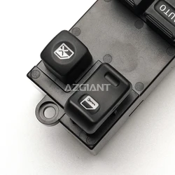 AZGIANT 자동차 창문 유리 리프터 메인 스위치, 닛산 Stagea M35 Sunny B15 Terrano/Pathfinder R50 플라스틱 제어 보드, 3 + 16P