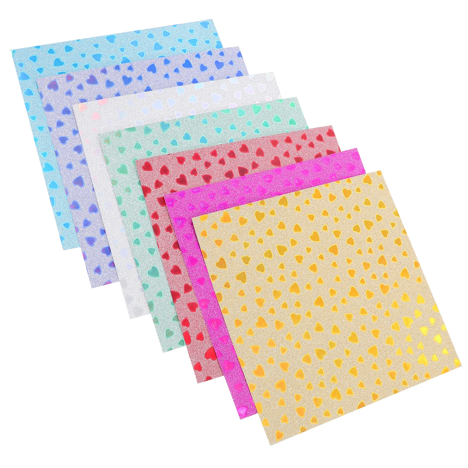 

28Pcs Glitter Origami Paper Square Iridescent Shiny Folding Paper for Kids Handcraft DIY Decoration Colored Cardstock