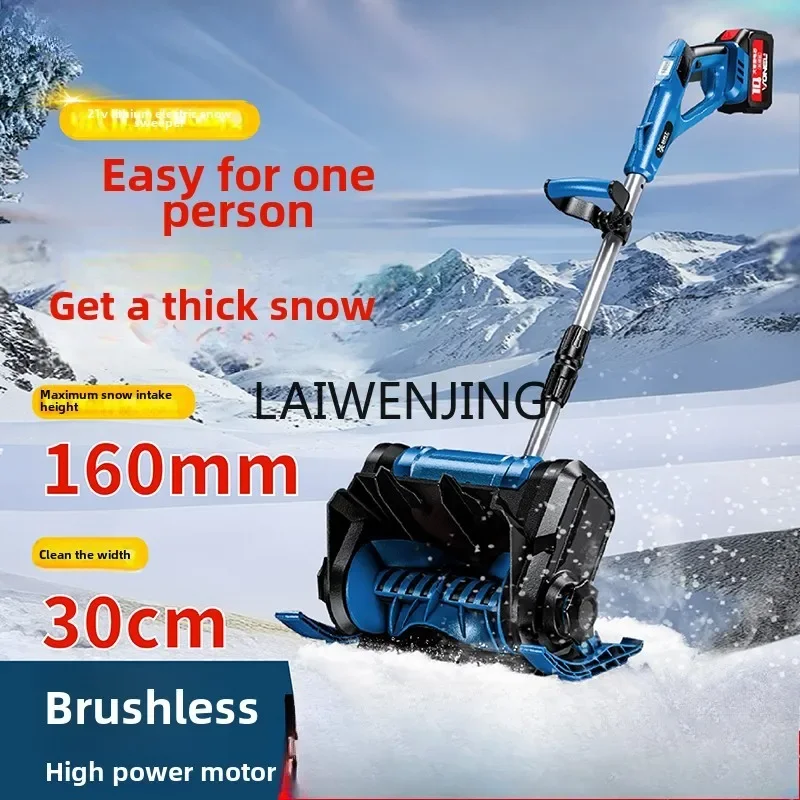 SGF Electric Hand Push Snow Thrower Small Road Property Snow Removal Machine