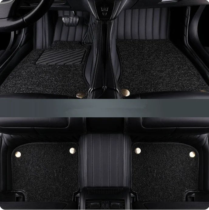 

Custom special car floor mats for Mercedes Benz GLE 300 350 400 450 580 SUV V167 5 seats 2026-2020 durable double layers carpets