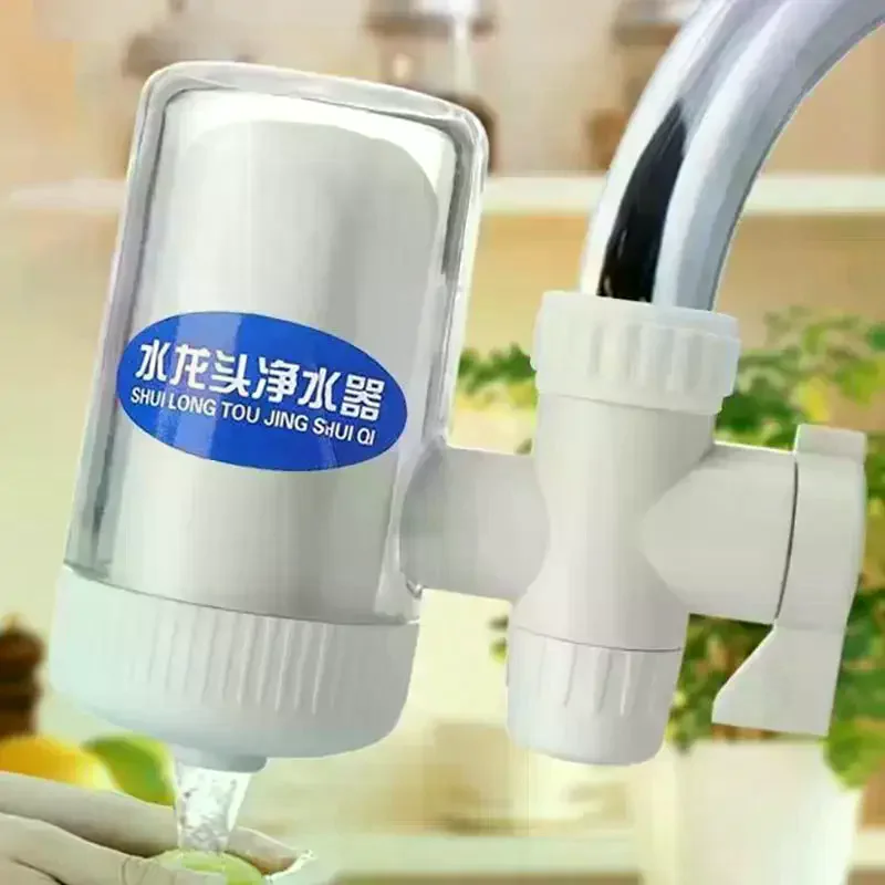 Faucet Filter Ceramic Purifier Household Tap Ceramic Water Filter Tap Faucet Water Purifierr Repeatedly Cleaned Replaced Kitche