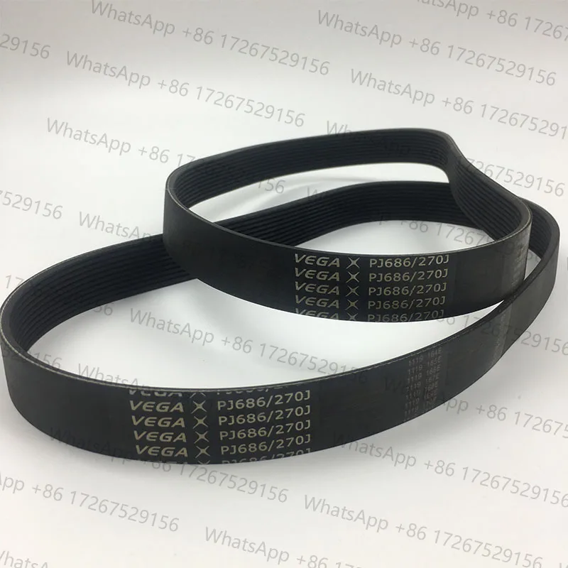 Motor Drive Belt   V-Belt 270J PJ686 5/ 6/7/8 /9 /10 /11/12 Ribs