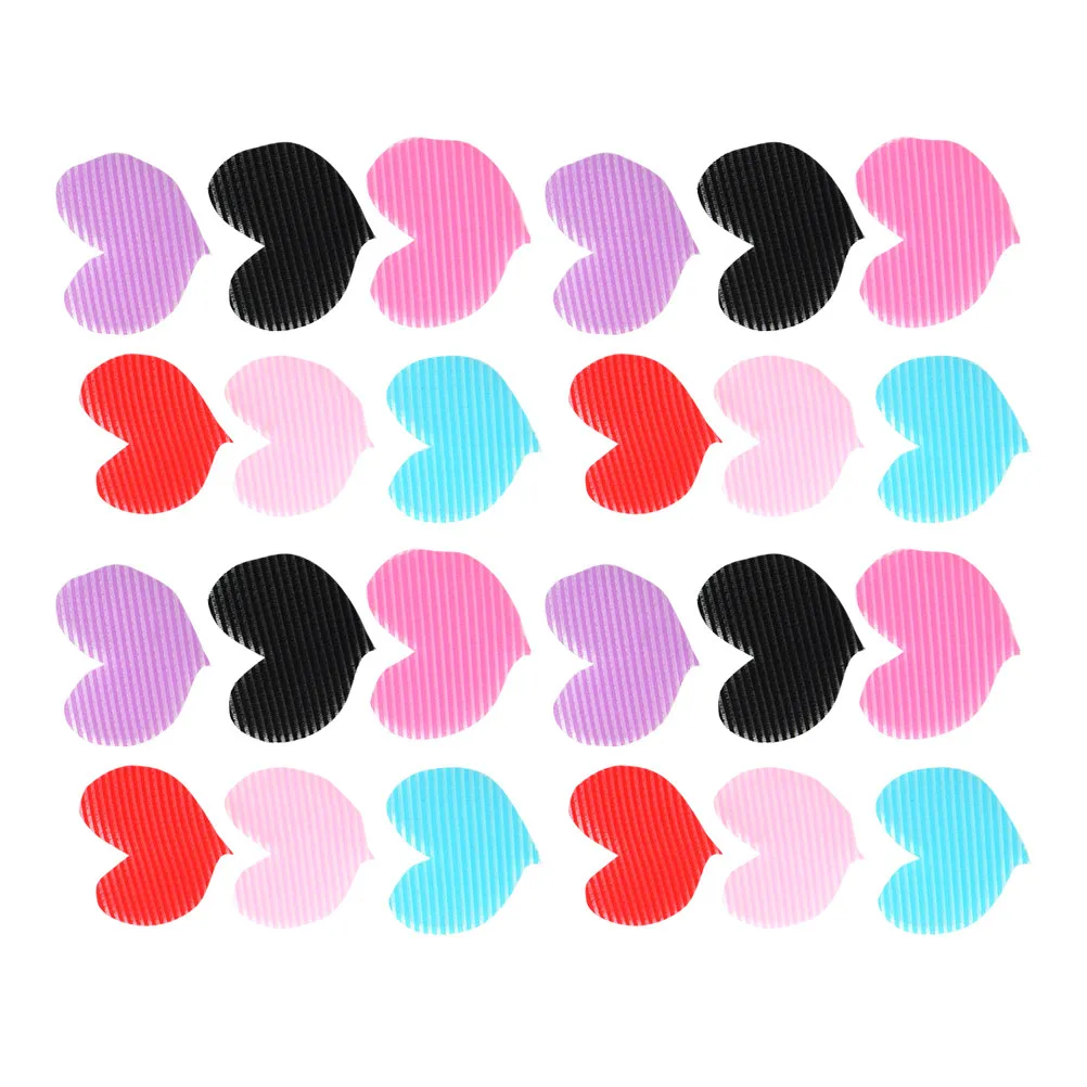 24Pcs Bang Hair Stickers Traceless Fringe Holders Long-Lasting Hair Fixed Tool for Makeup Facial Cleansing