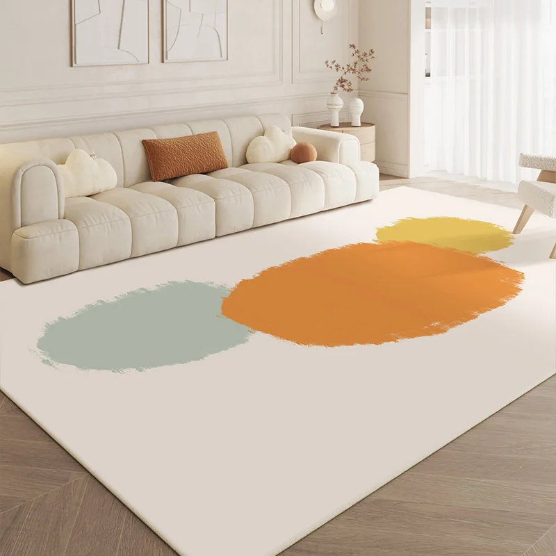 

Modern Simple Living Room Decoration Carpet Nordic Bedroom Bedside Large Area Plush Rug Home Study Cloakroom Soft Non-slip Rugs