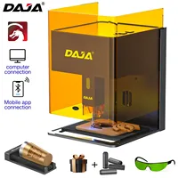DAJA DJ6 Pro Laser Engraver Mini 5 /10 W Powe Cover Cut Business Engraving Machine for Glass Leather Plastic Metal Wood Acrylic