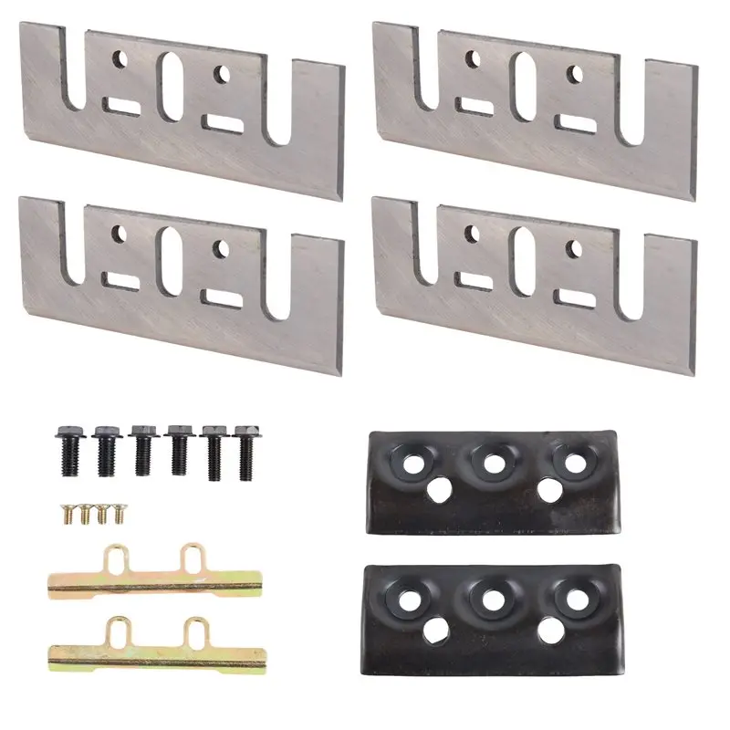 Reliable Quality Woodworking For Makita Dewalt Electric Planer Blades Clamps 3-1/4" Carbide Kti Circular D26676 D2677K DCP580B