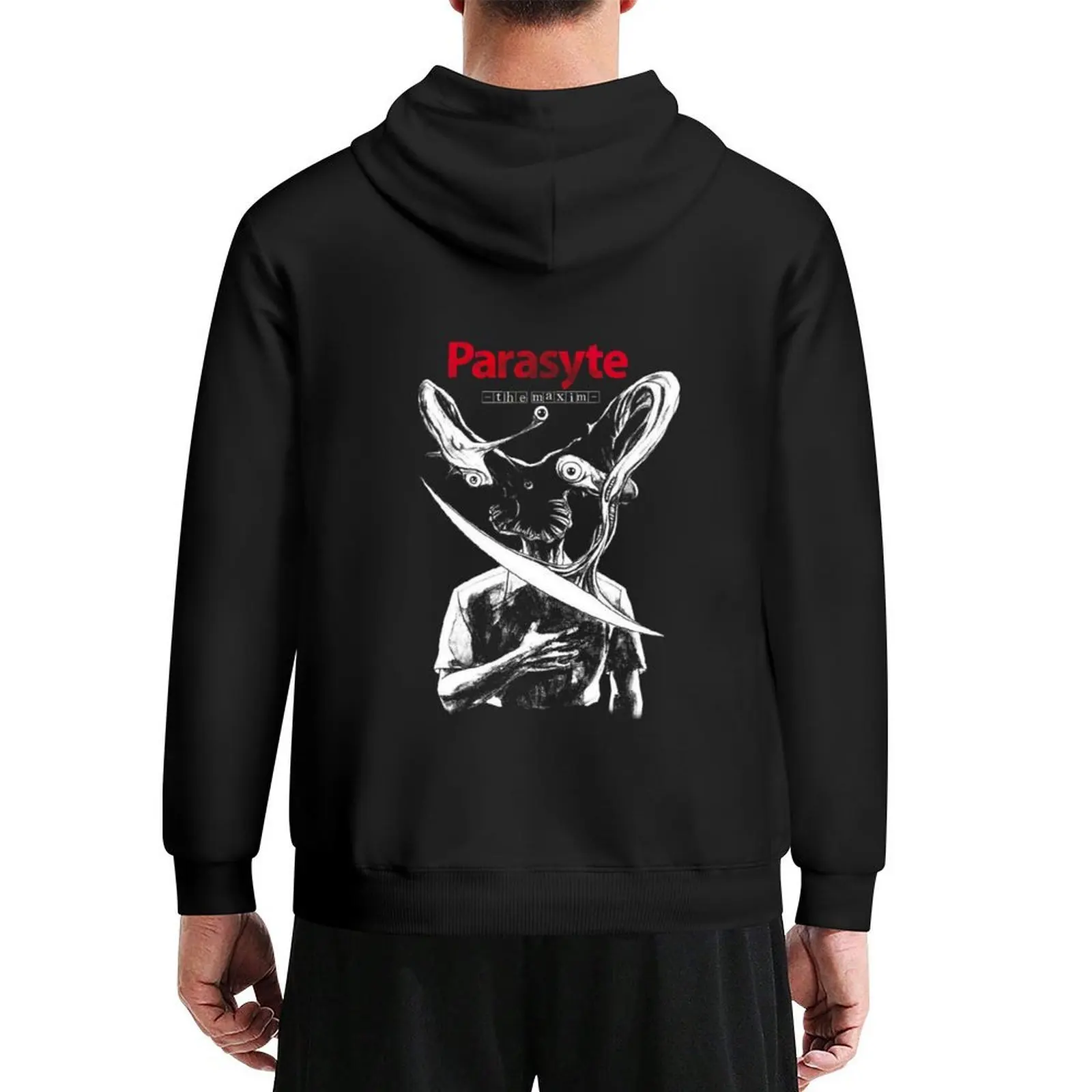 

MAXIM PARASYTE Hoodie hooded shirt fashion men graphic t shirts men aesthetic clothing mens hoodie
