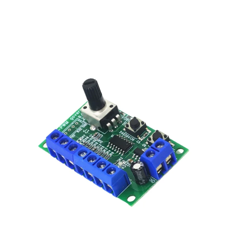 DC brushless motor drive board controller PWM speed regulator 5v12v24v speed control forward and reverse rotation switching