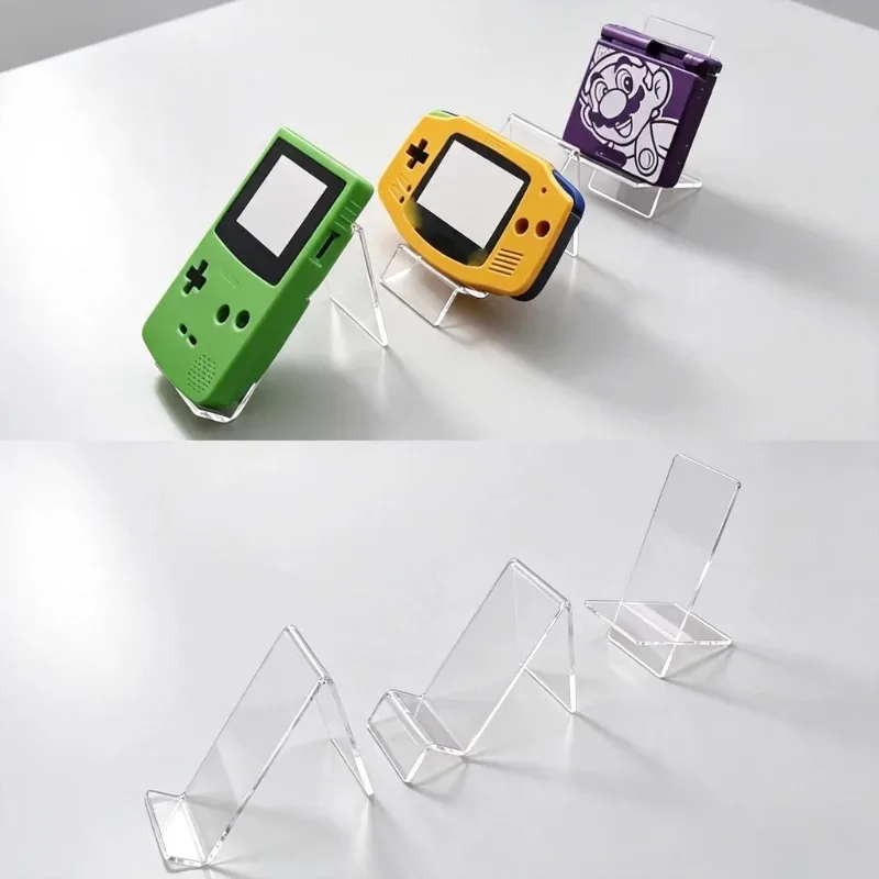 Acrylic Display Stand Clear Holder for Game Console Handheld Device Collection Showcase Desktop For Game Boy PSP Switch Vita Use