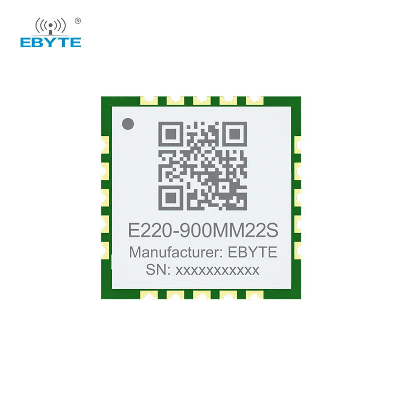 LLCC68 LoRa Wireless Module 433/868/915MHz SPI Ultra-Small Size 10*10mm EBYTE E220-400/900MM22S 22dBm 5.5KM Low Consumption