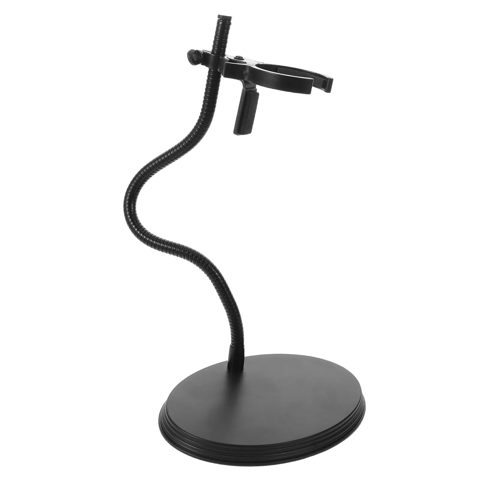 

Action Figure Display Stand Bendable Flexible Oval Base Adjustable Holder for 15-30Cm Poseable Character Collection