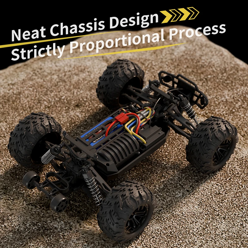 35 km/h RC Vehicle HW8807 - Remote Controlled Car with Light Control, Left/Right Hand Switch & LED Night Lights