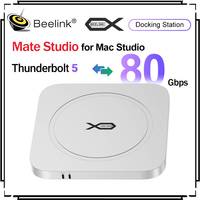 NEW Docking Station Thunderbolt 5 SSD Enclosure Beelink EX Mate Studio for Mac Studio MINI PC Desktop laptop Gaming Computer