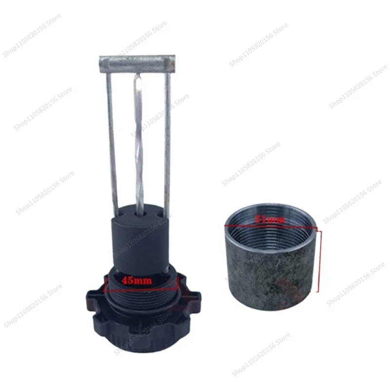 For Mechanical Flow Meter Oil Gauge Float Type Silent Box Bottom Tank Oil Level Gauge