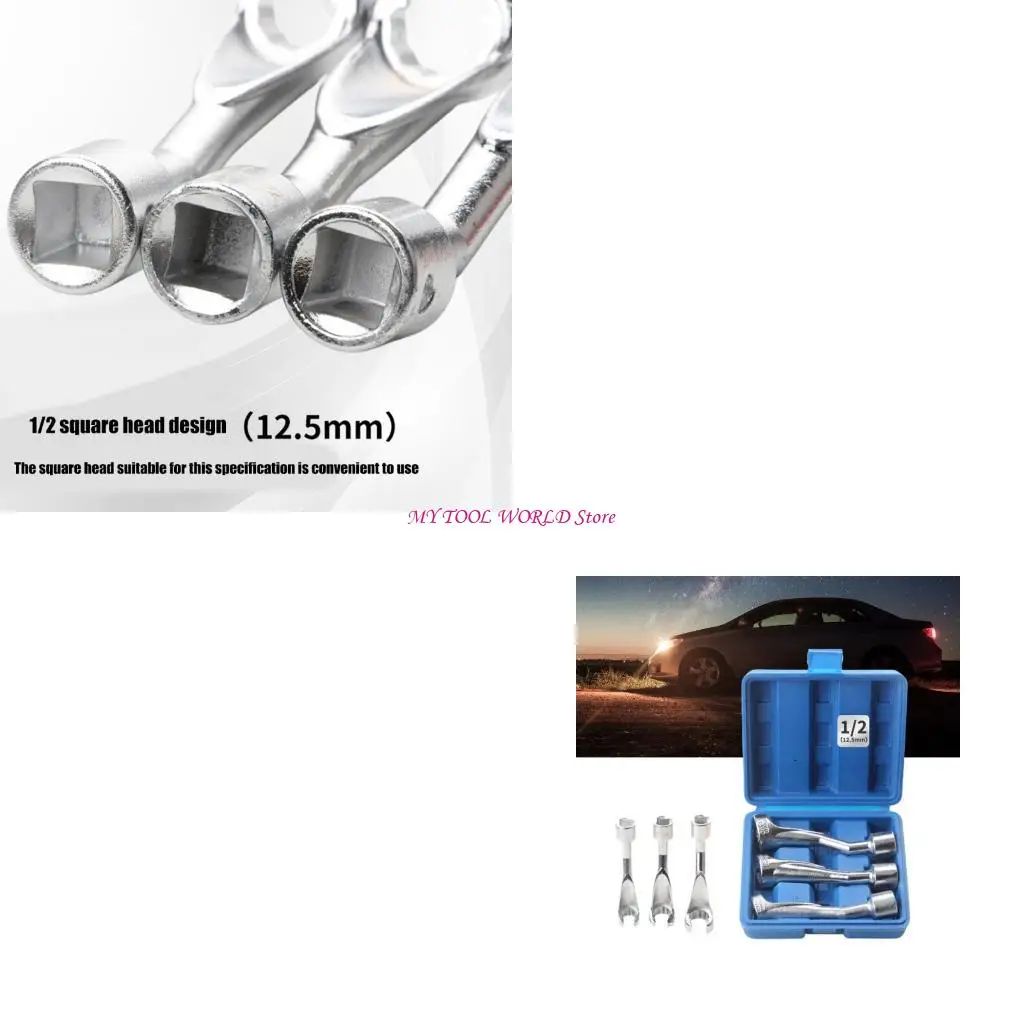 

Automotive Oxygen Sensors Removal Tool With Socket For Diesels Fuels Line Repair A2BB