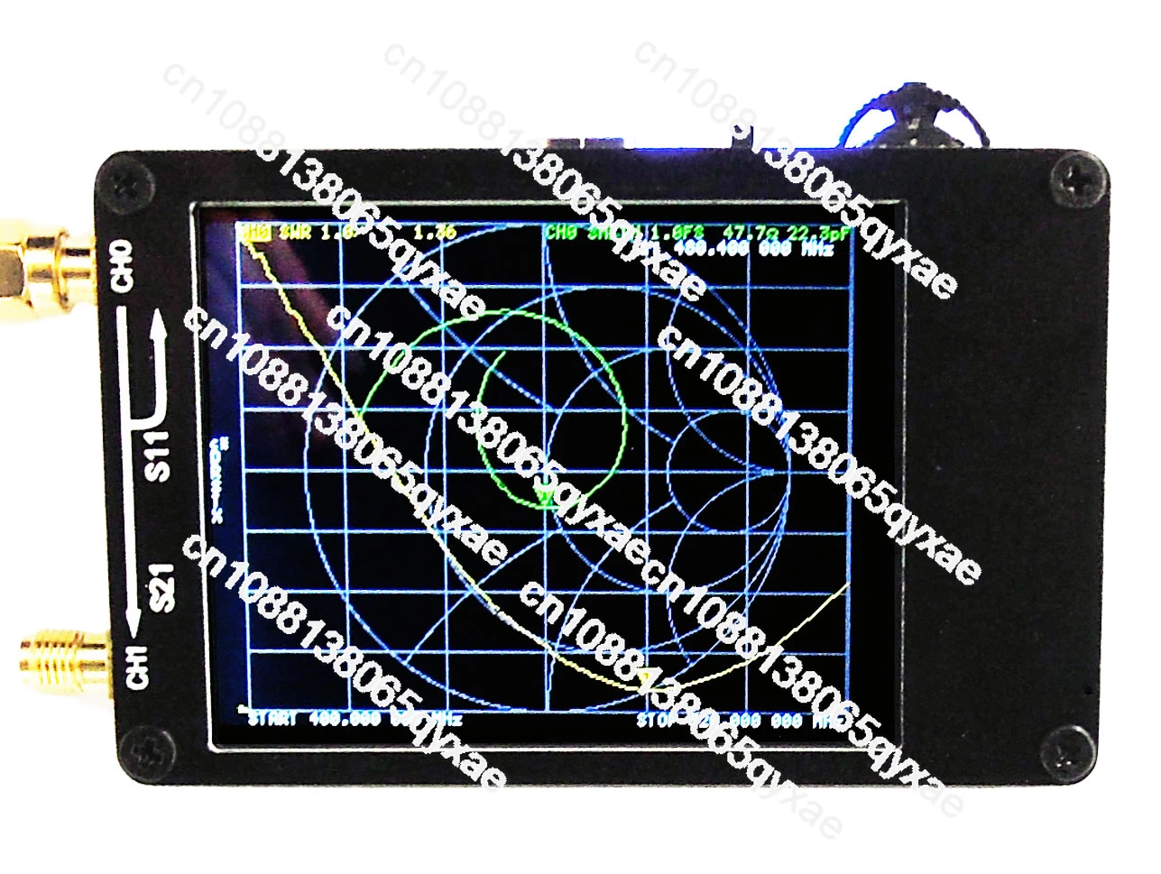 Network/antenna analyzer, shortwave MF HF VHF UHF