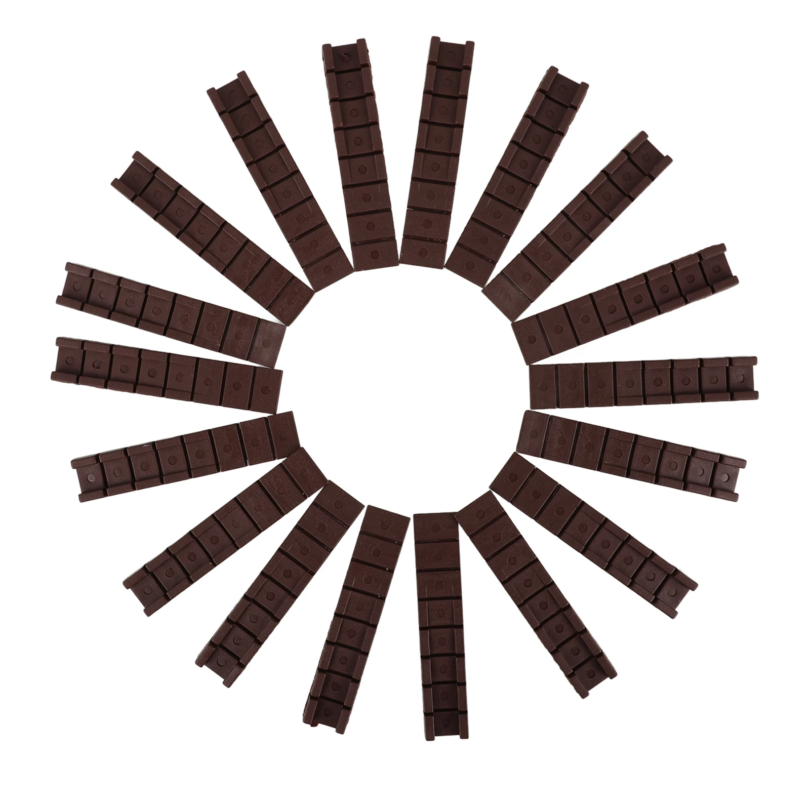 

20Pcs Levelers Shims for Furniture Heavy Duty Floor Leveler Table Leg Wedges to Prevent Wobbling Couch Cabinet Bed Slide